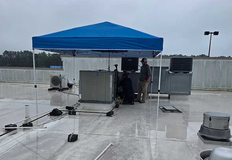 Commercial HVAC maintenance in South Carolina